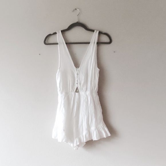 Toby Heart Ginger Pants - Toby Heart Ginger White Romper Size US 2